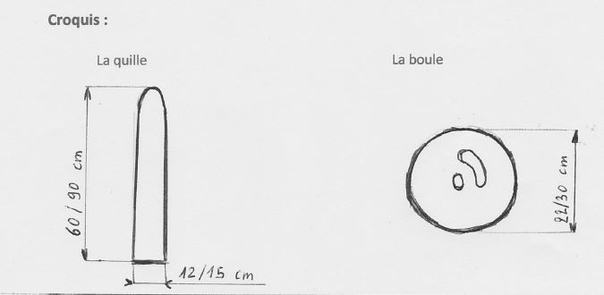 Quille et boule